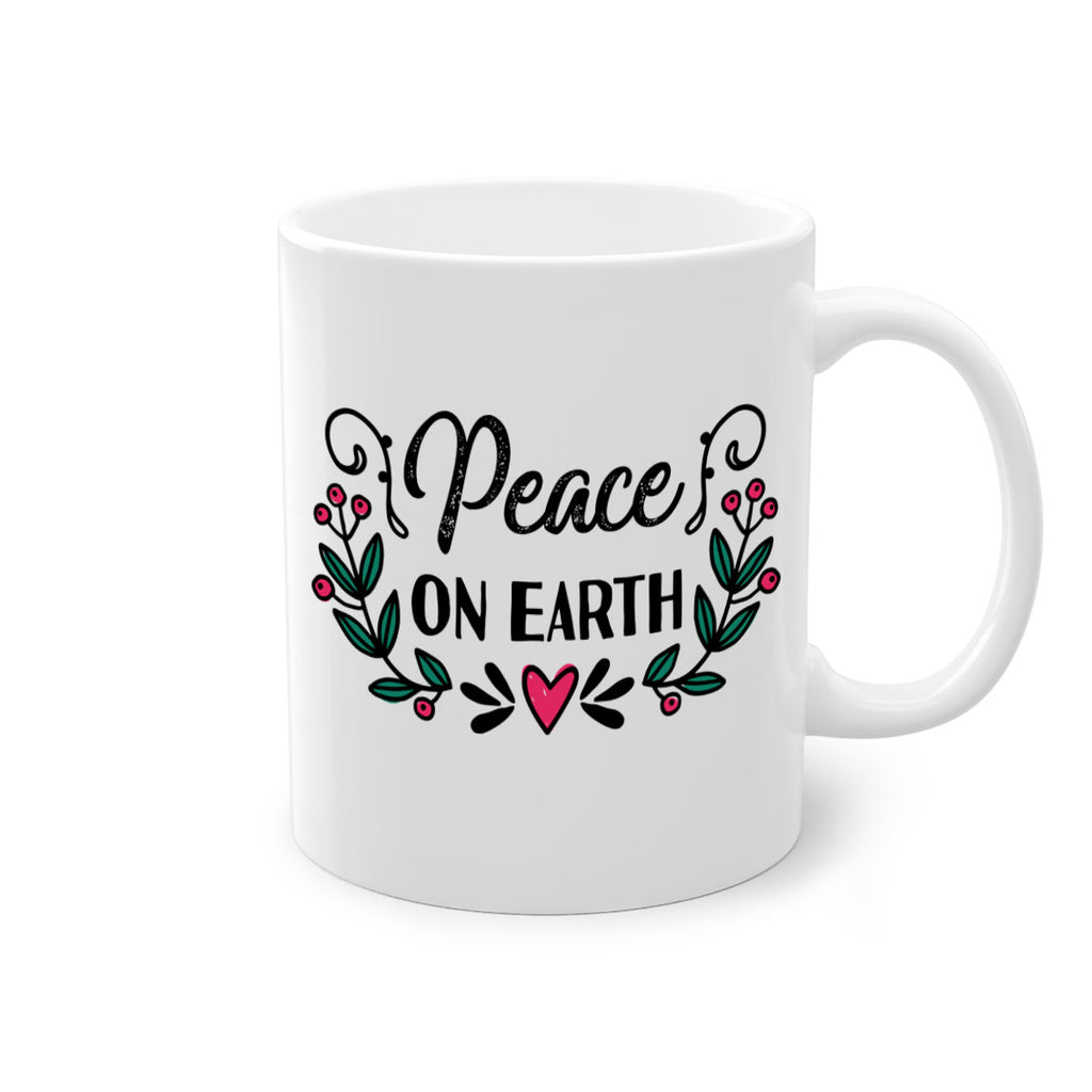 peace on earth style 586#- christmas-Mug / Coffee Cup