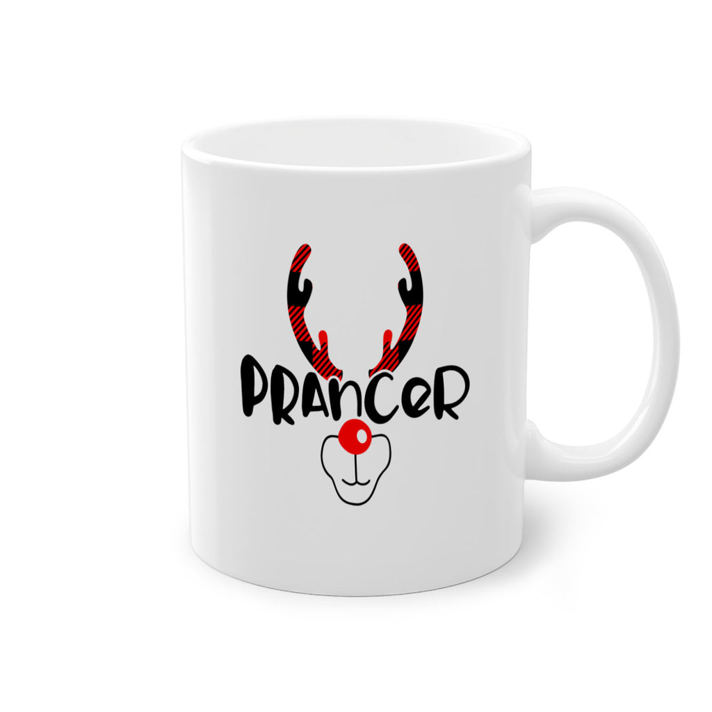 prancer reindeer style 23#- christmas-Mug / Coffee Cup