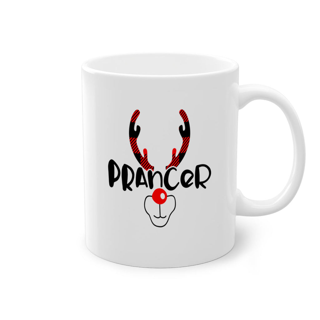 prancer reindeer style 38#- christmas-Mug / Coffee Cup