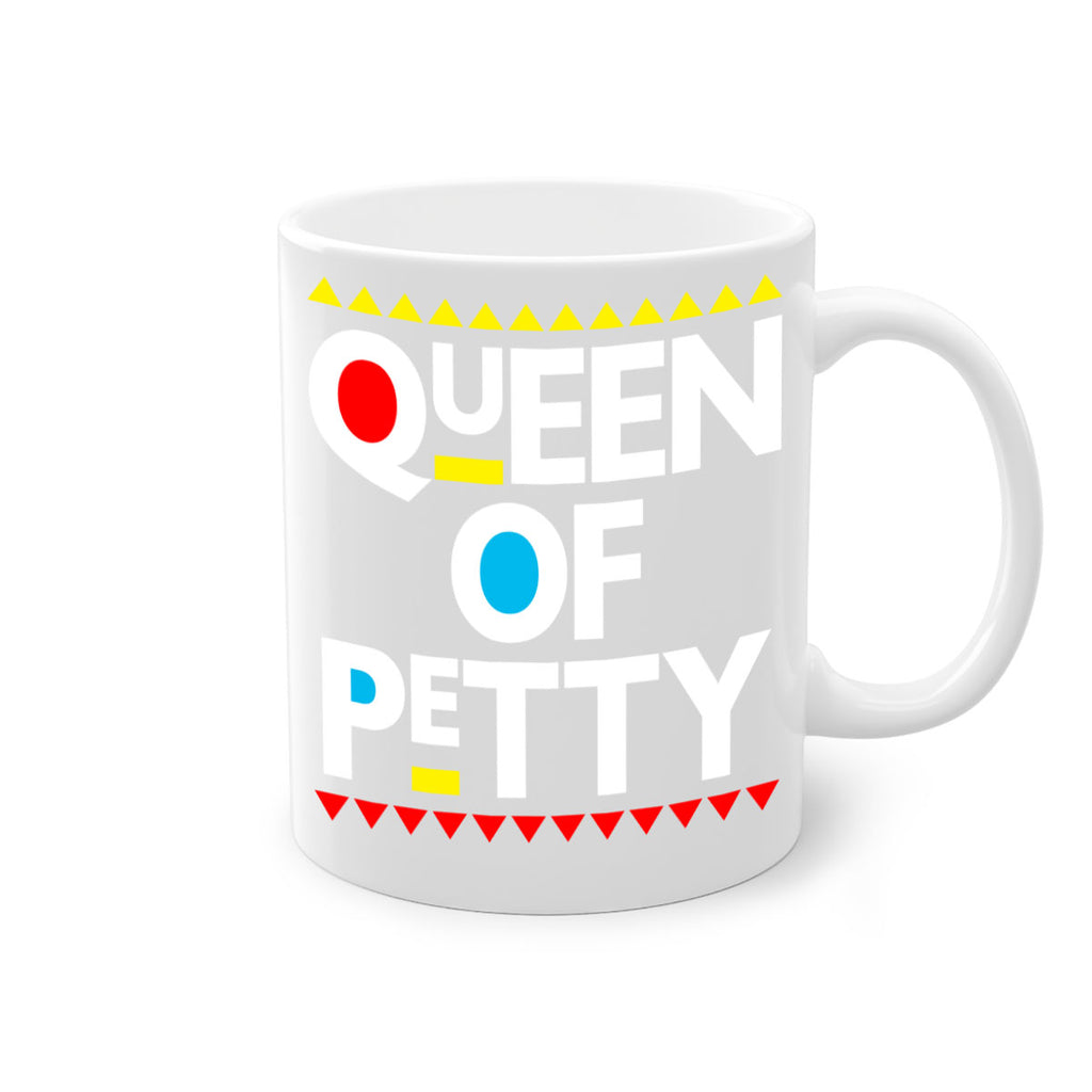 queen ofpetty 48#- black words - phrases-Mug / Coffee Cup