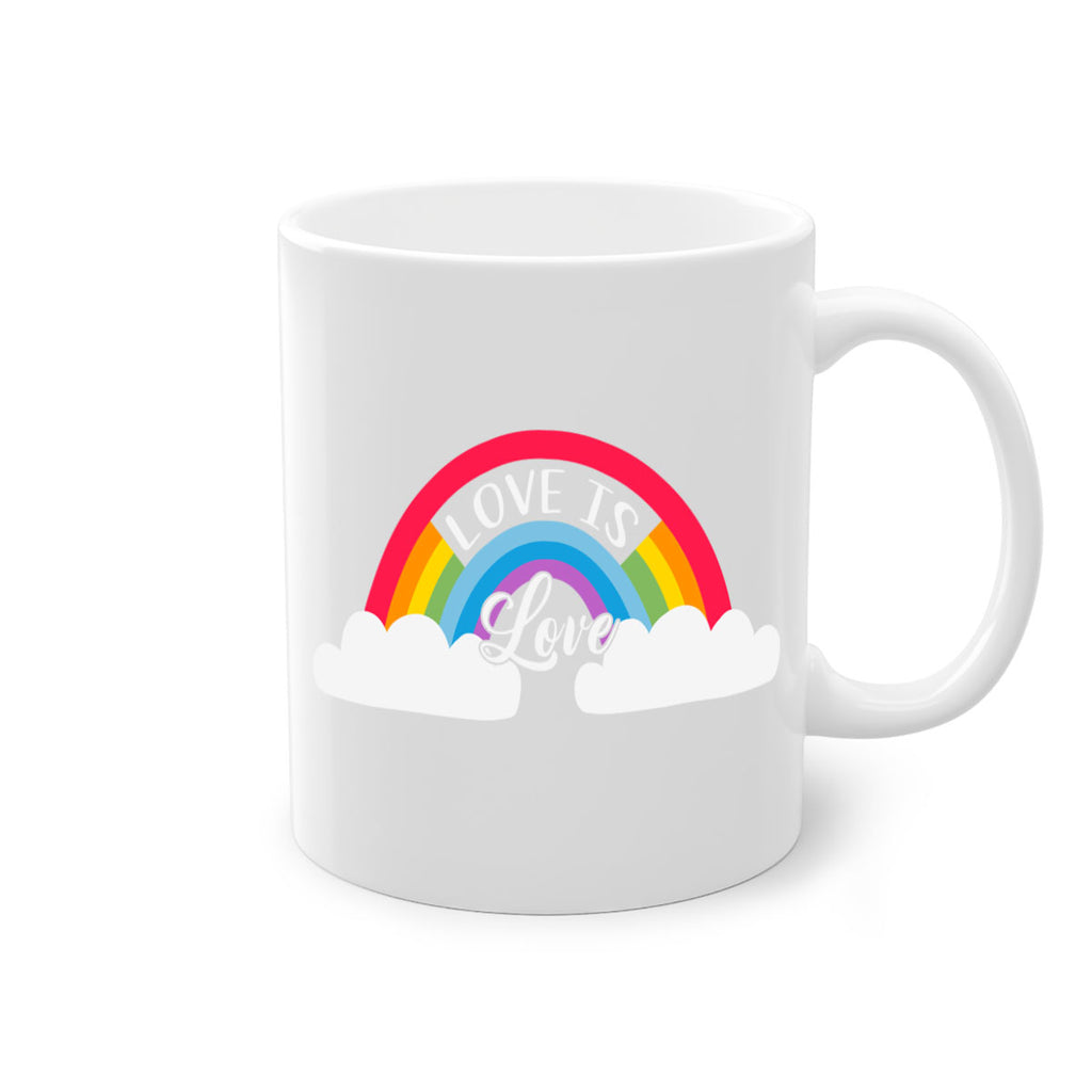 rainbow lgbt love is love 28#- lgbt-Mug / Coffee Cup