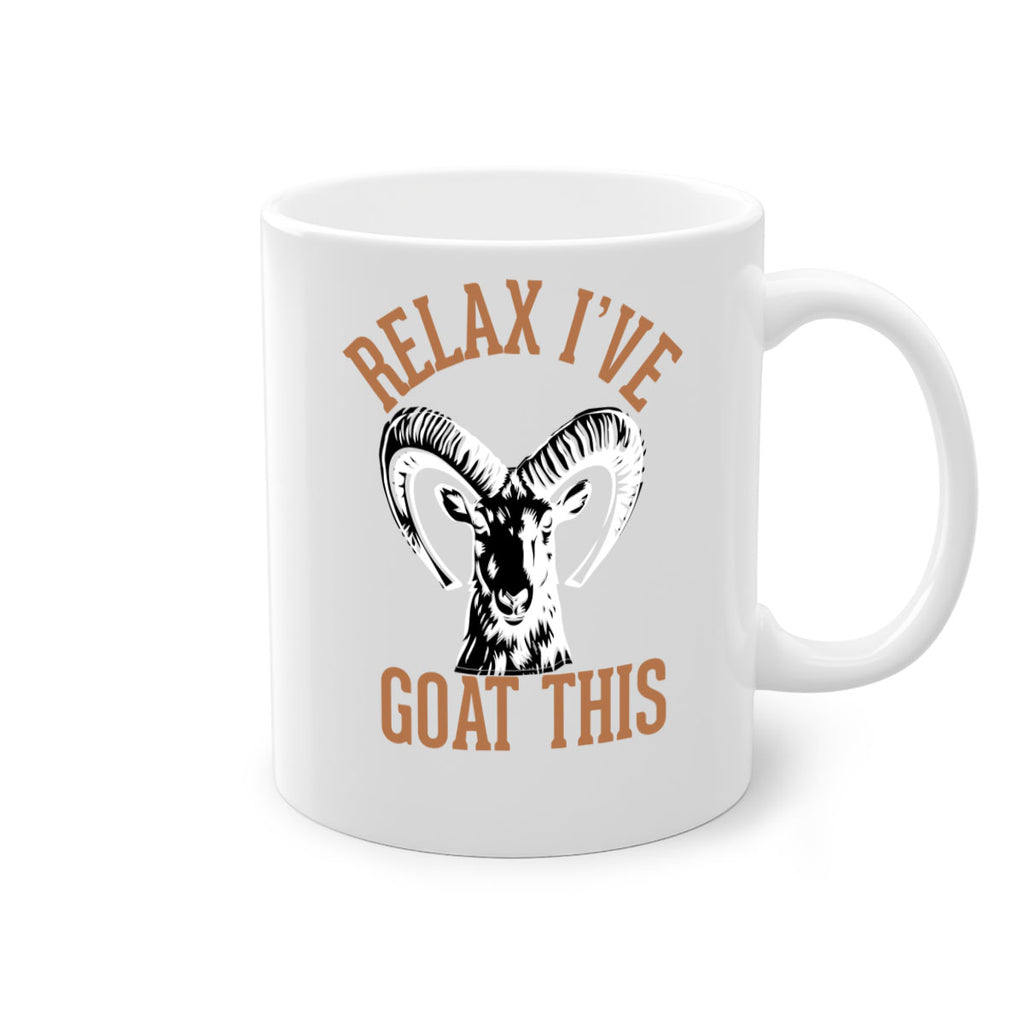 relax i’ve goat this Style 2#- goat-Mug / Coffee Cup