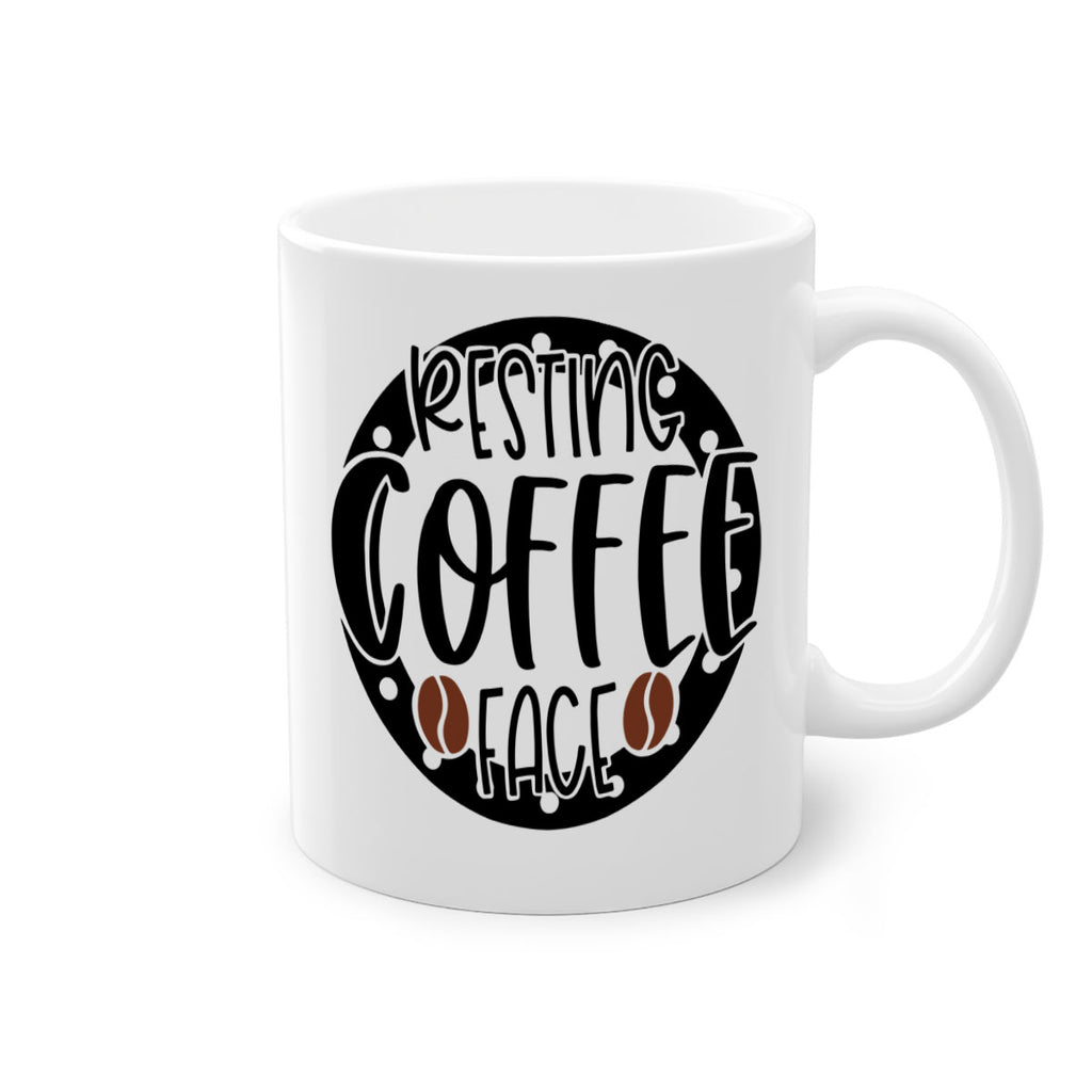 resting coffee face 41#- coffee-Mug / Coffee Cup