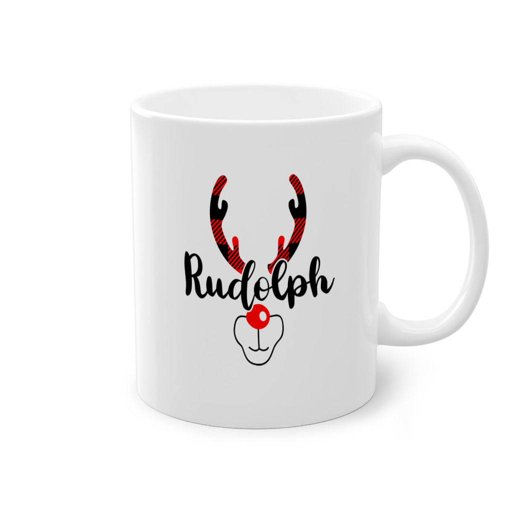 rudolph reindeer style 53#- christmas-Mug / Coffee Cup