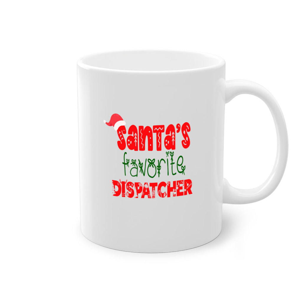 santas favorite dispatcher style 784#- christmas-Mug / Coffee Cup