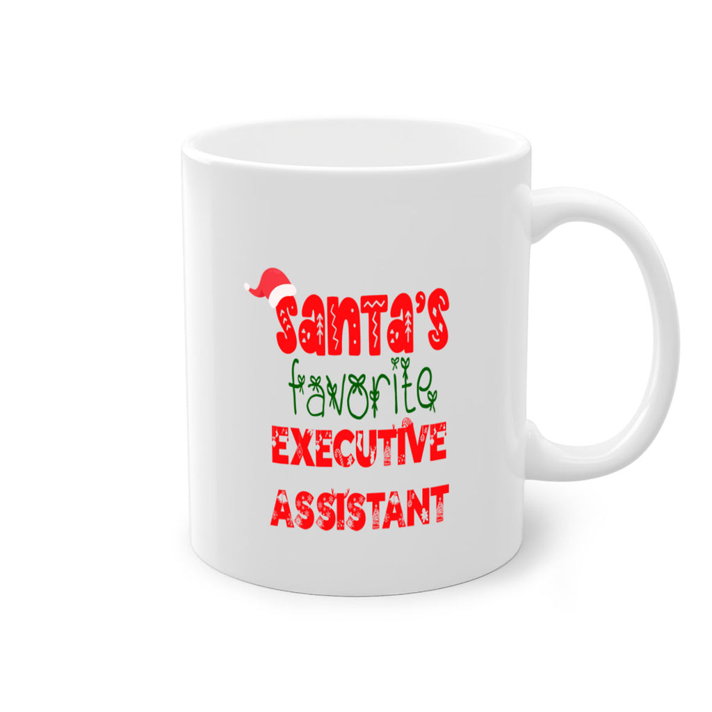 santas favorite executive assistant style 808#- christmas-Mug / Coffee Cup