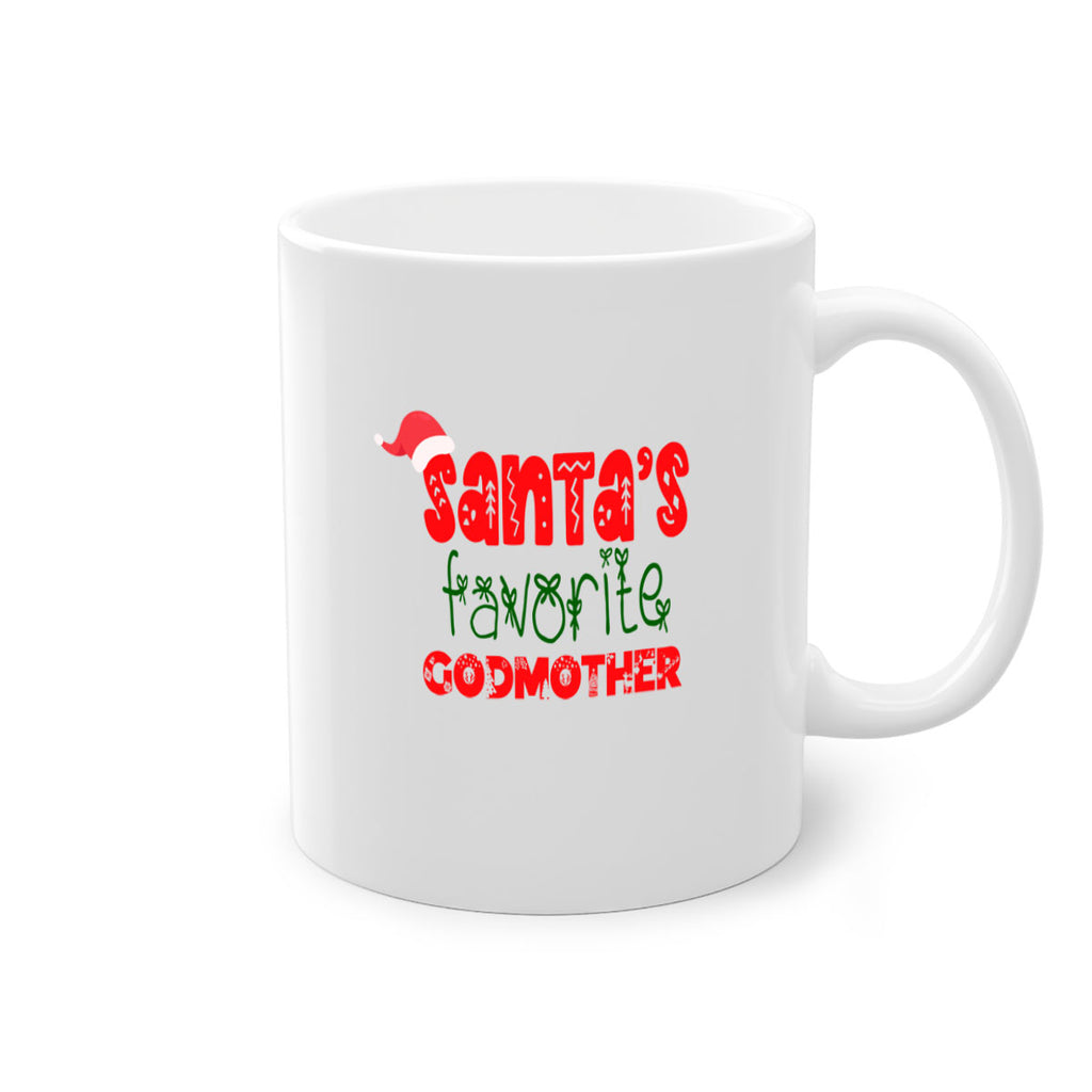 santas favorite godmother style 845#- christmas-Mug / Coffee Cup