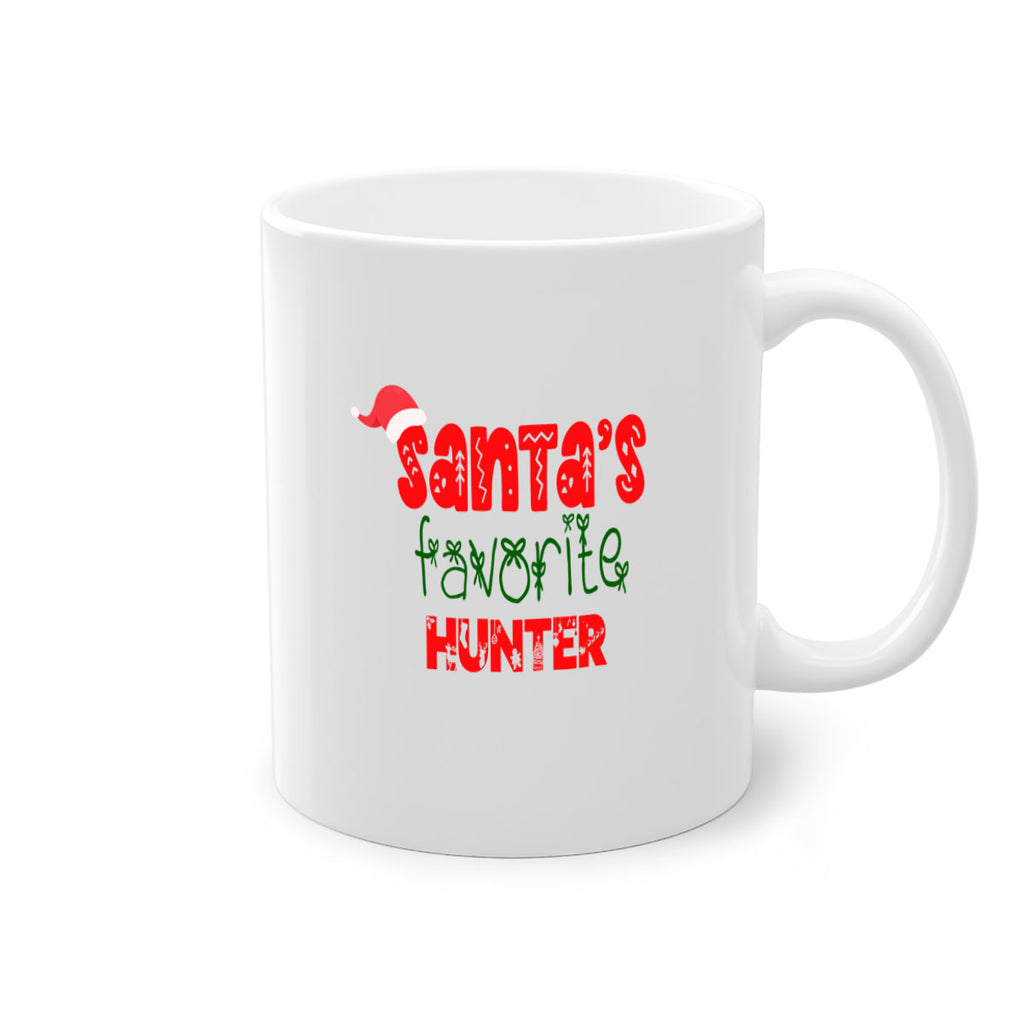 santas favorite hunter style 881#- christmas-Mug / Coffee Cup