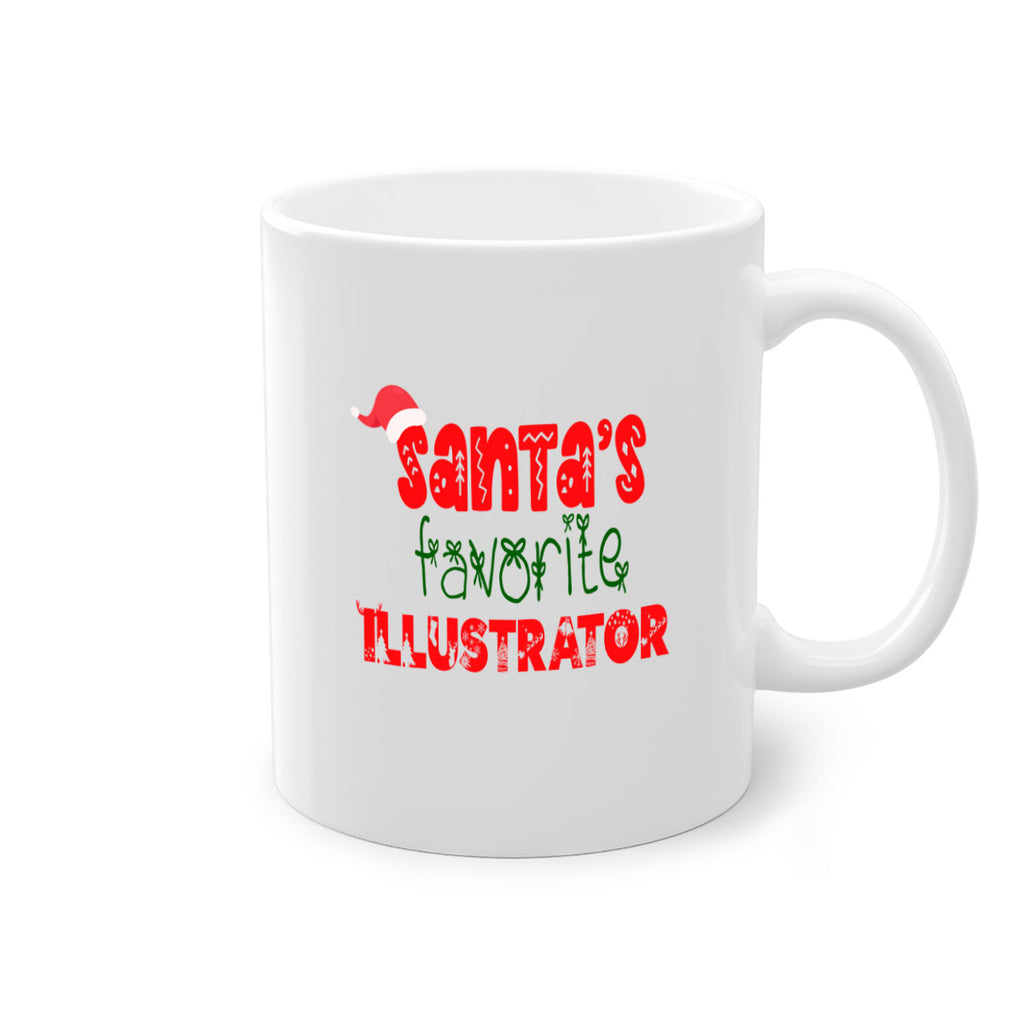 santas favorite illustrator style 884#- christmas-Mug / Coffee Cup