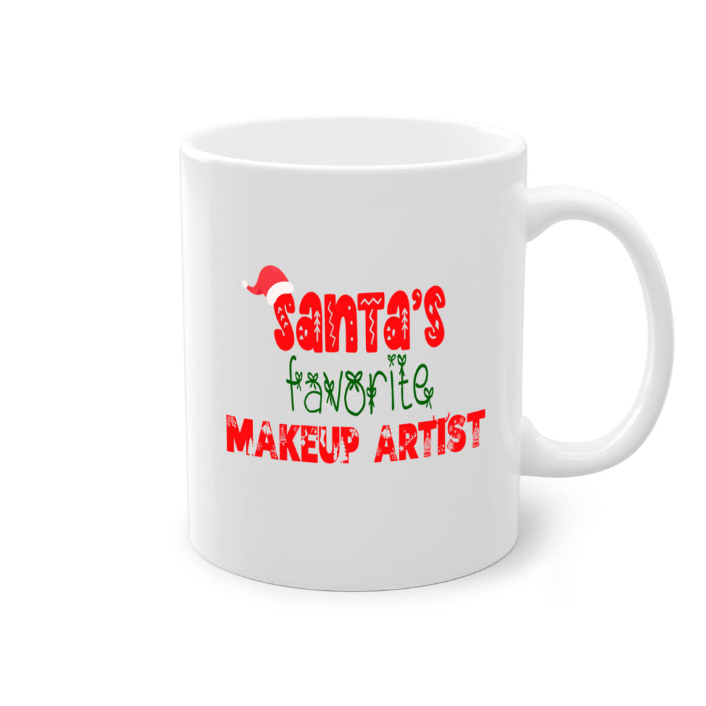 santas favorite makeup artist style 937#- christmas-Mug / Coffee Cup