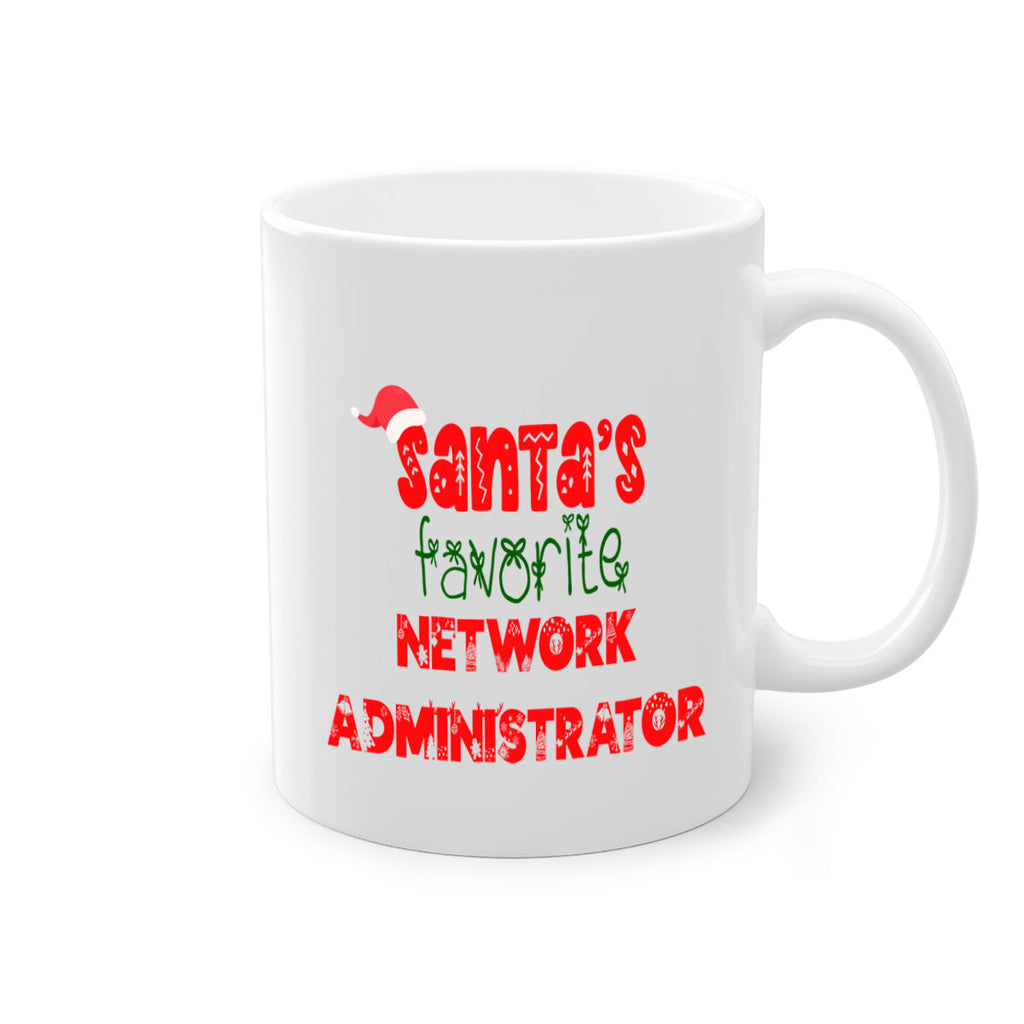 santas favorite network administrator style 973#- christmas-Mug / Coffee Cup