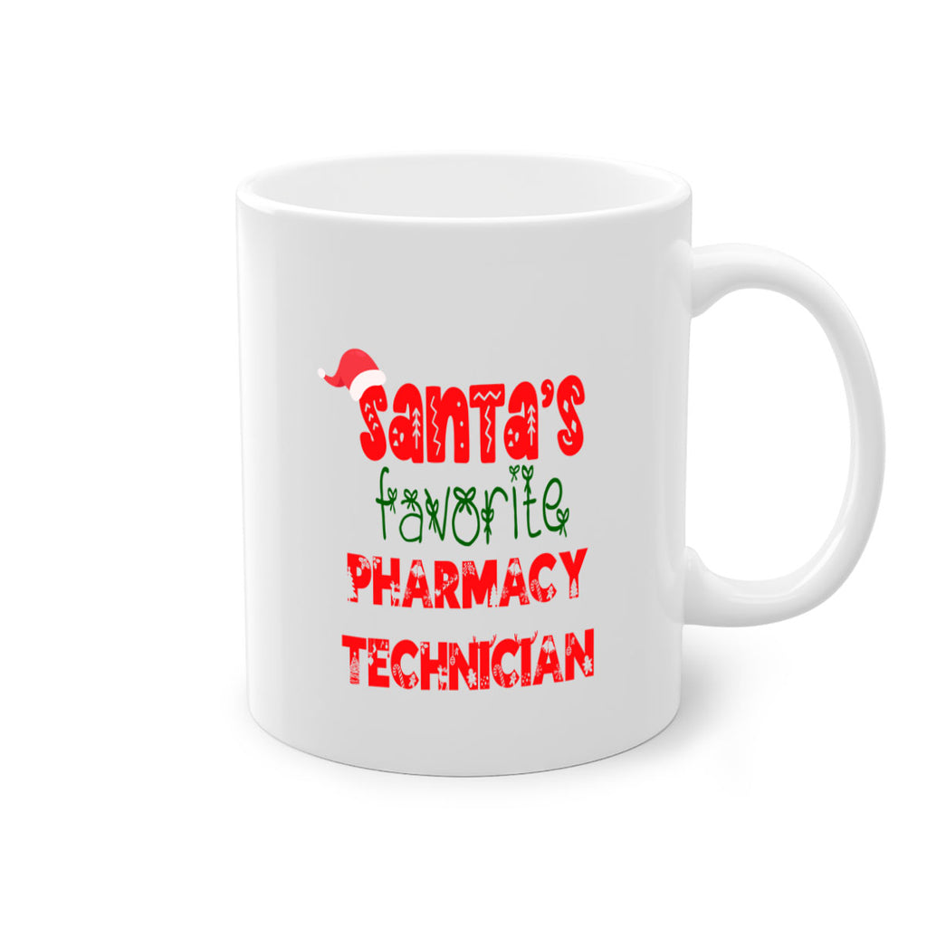 santas favorite pharmacy technician style 1010#- christmas-Mug / Coffee Cup