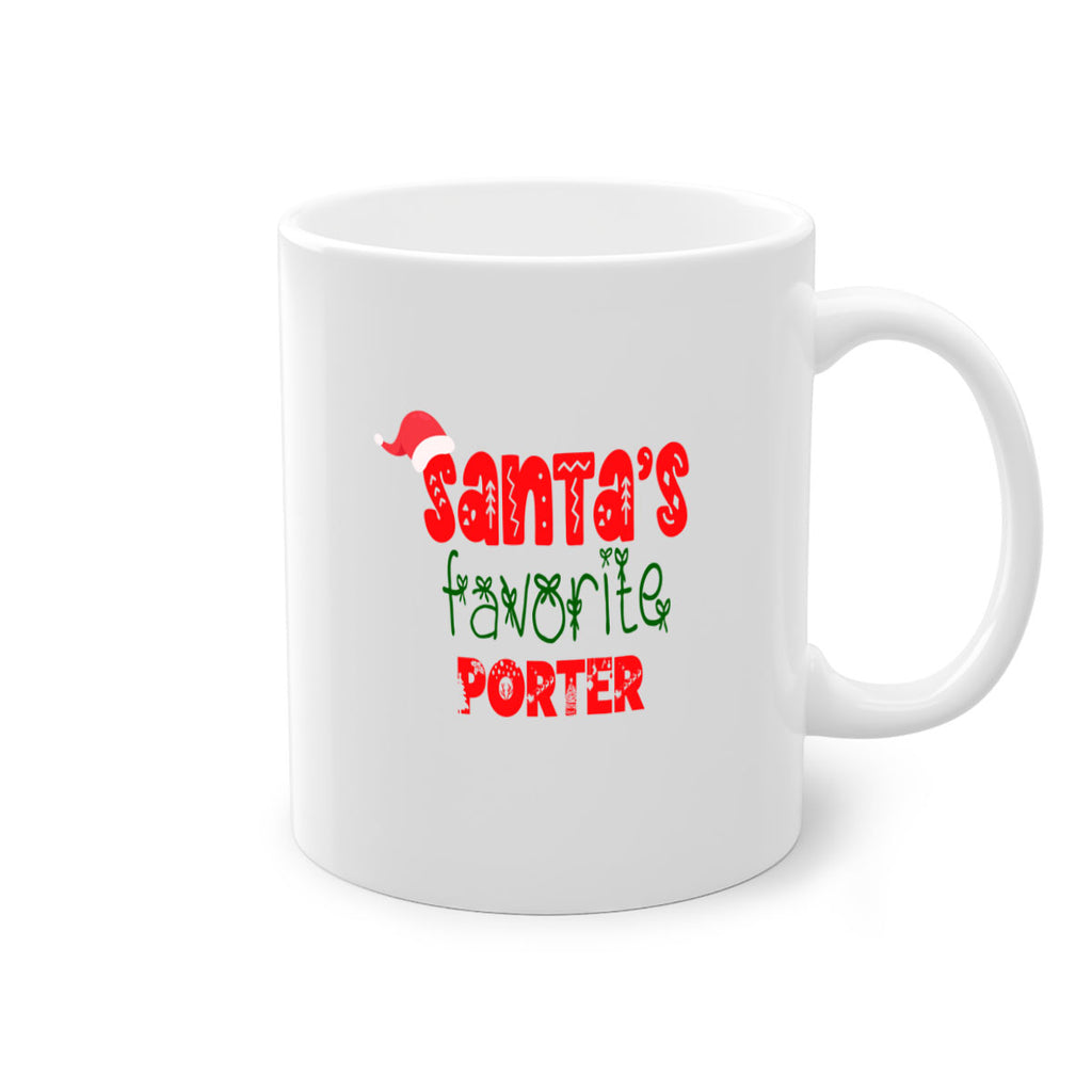 santas favorite porter style 1030#- christmas-Mug / Coffee Cup