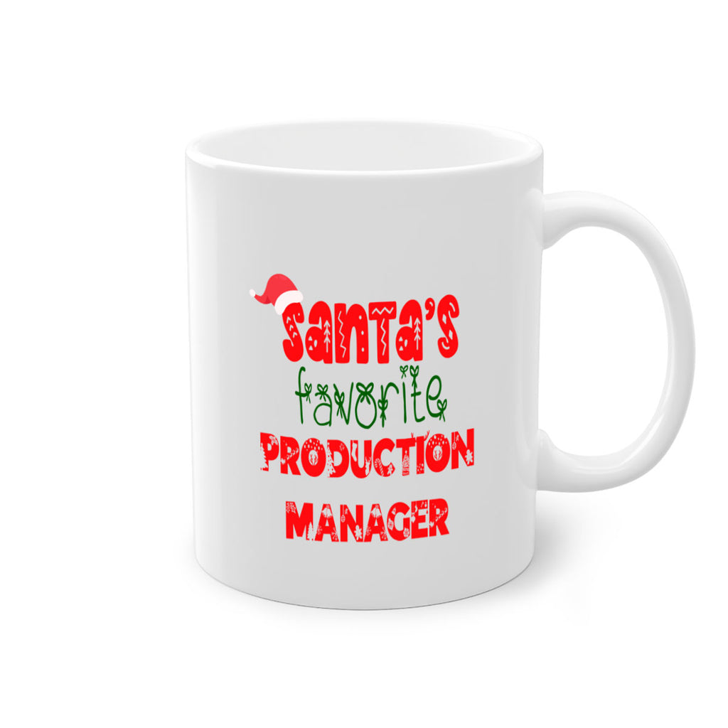 santas favorite production manager style 1040#- christmas-Mug / Coffee Cup