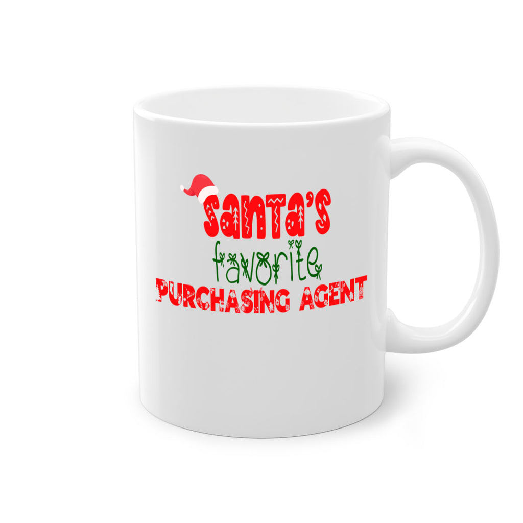 santas favorite purchasing agent style 1047#- christmas-Mug / Coffee Cup