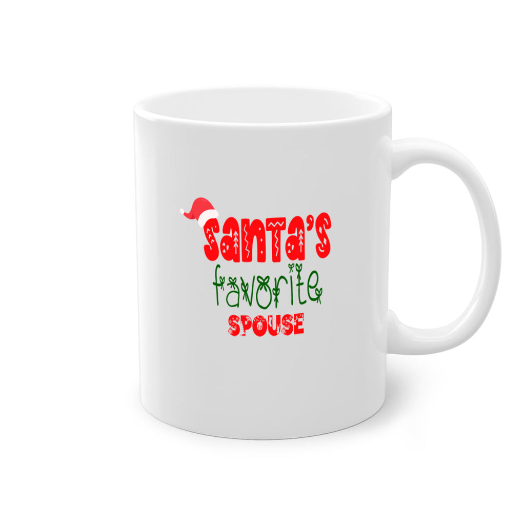 santas favorite spouse style 1093#- christmas-Mug / Coffee Cup