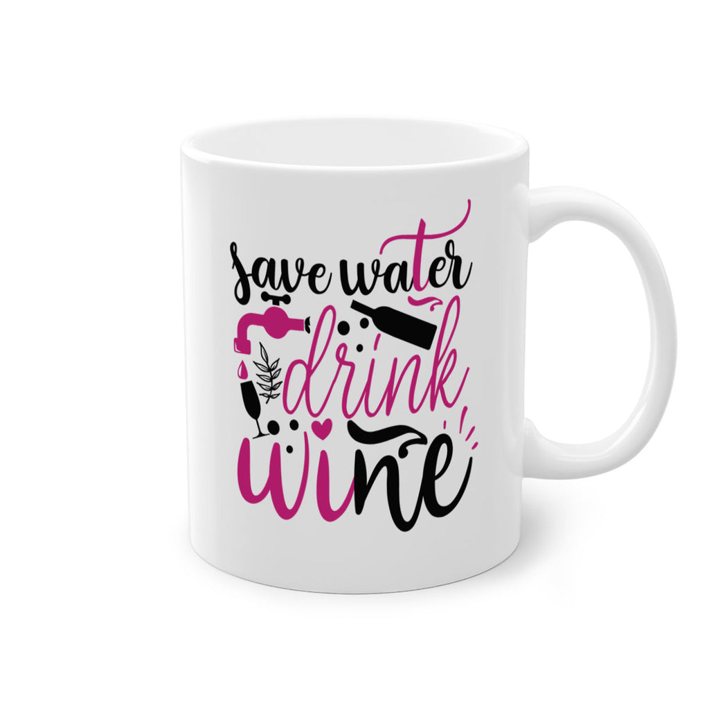 save water drink wine 170#- wine-Mug / Coffee Cup