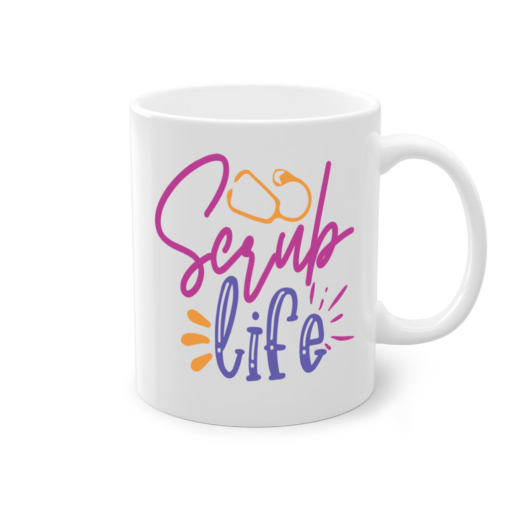 scrub life Style 351#- nurse-Mug / Coffee Cup