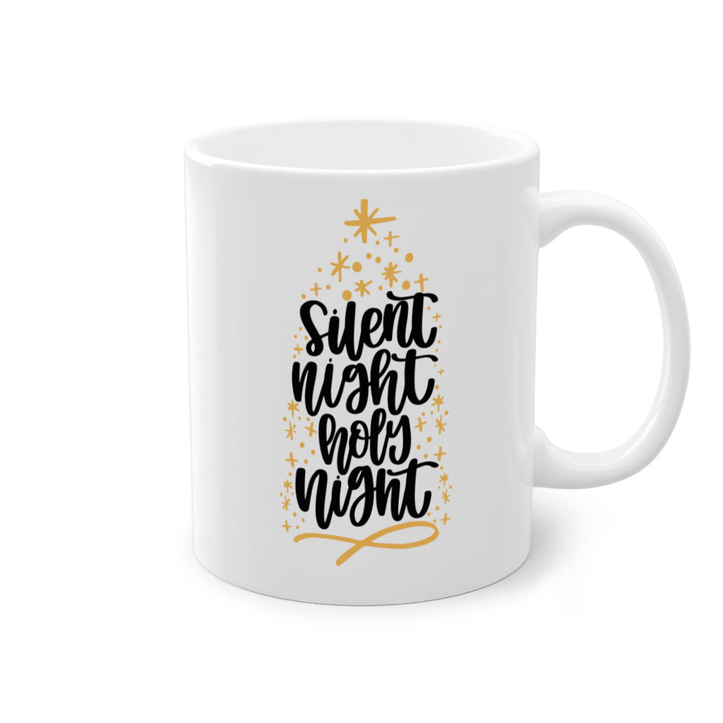 silent night holy night gold 47#- christmas-Mug / Coffee Cup