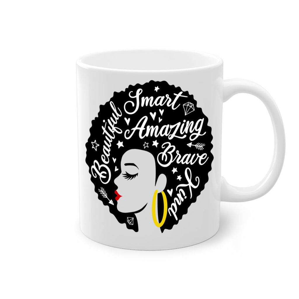 smart beautiful Style 5#- Black women - Girls-Mug / Coffee Cup