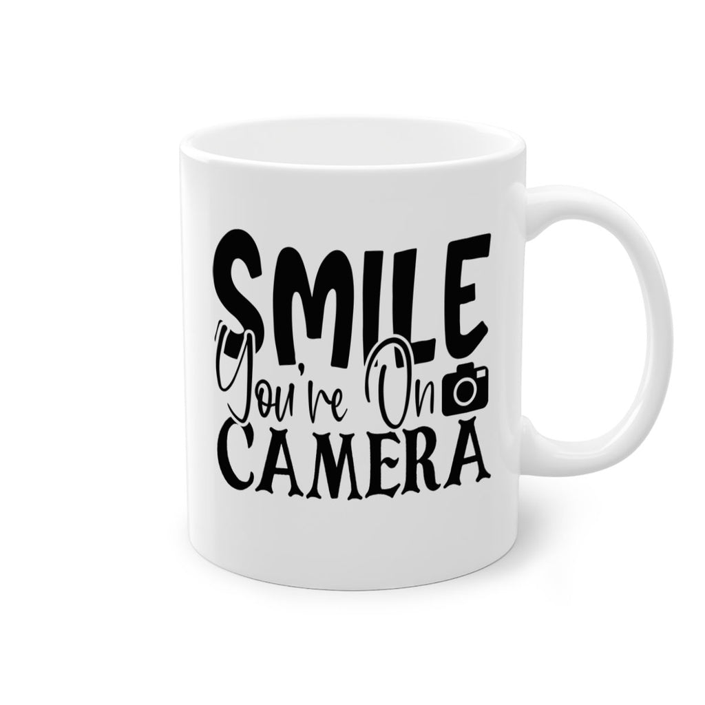 smile you’re on camera 51#- home-Mug / Coffee Cup