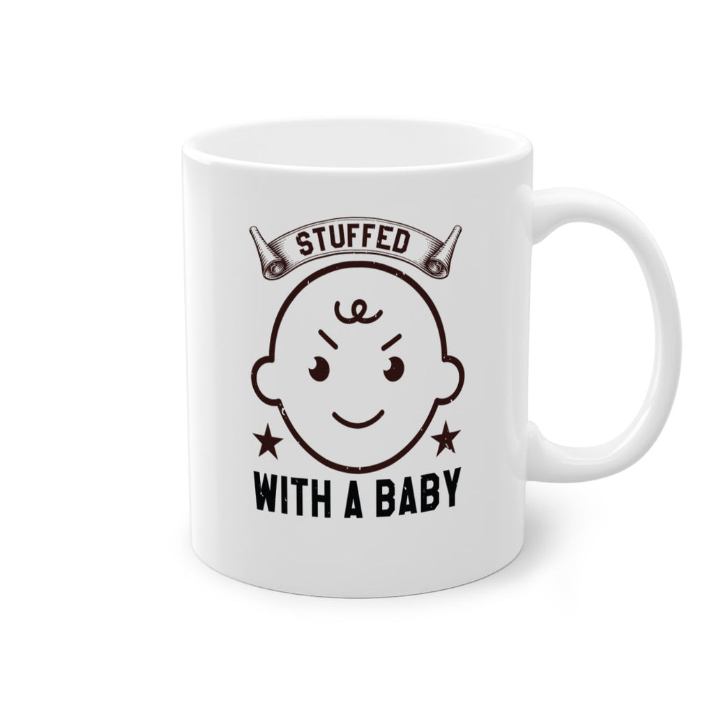 stuffed with a baby Style 14#- baby shower-Mug / Coffee Cup