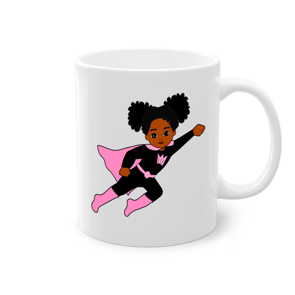 super kids girl 11#- Black women - Girls-Mug / Coffee Cup