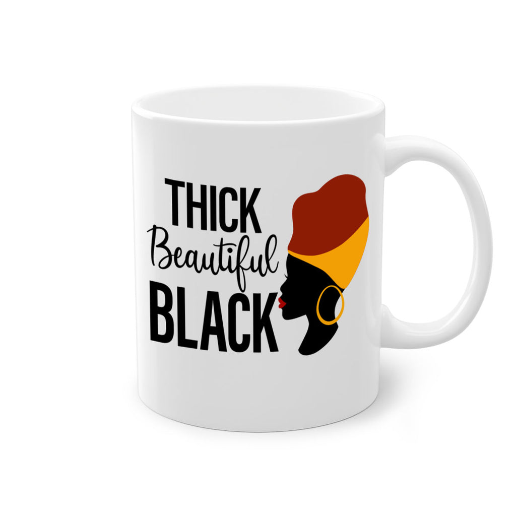 thick beautiful black Style 4#- Black women - Girls-Mug / Coffee Cup