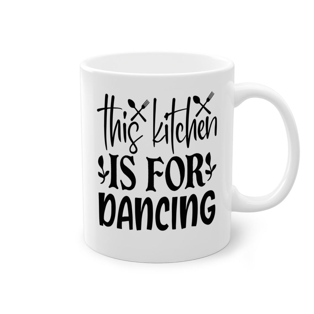 this kitchen is for dancing 75#- kitchen-Mug / Coffee Cup