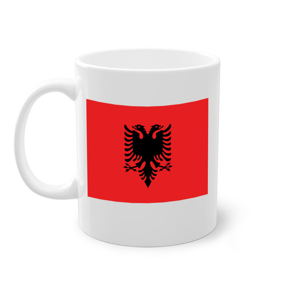 Albania 196#- world flag-Mug / Coffee Cup