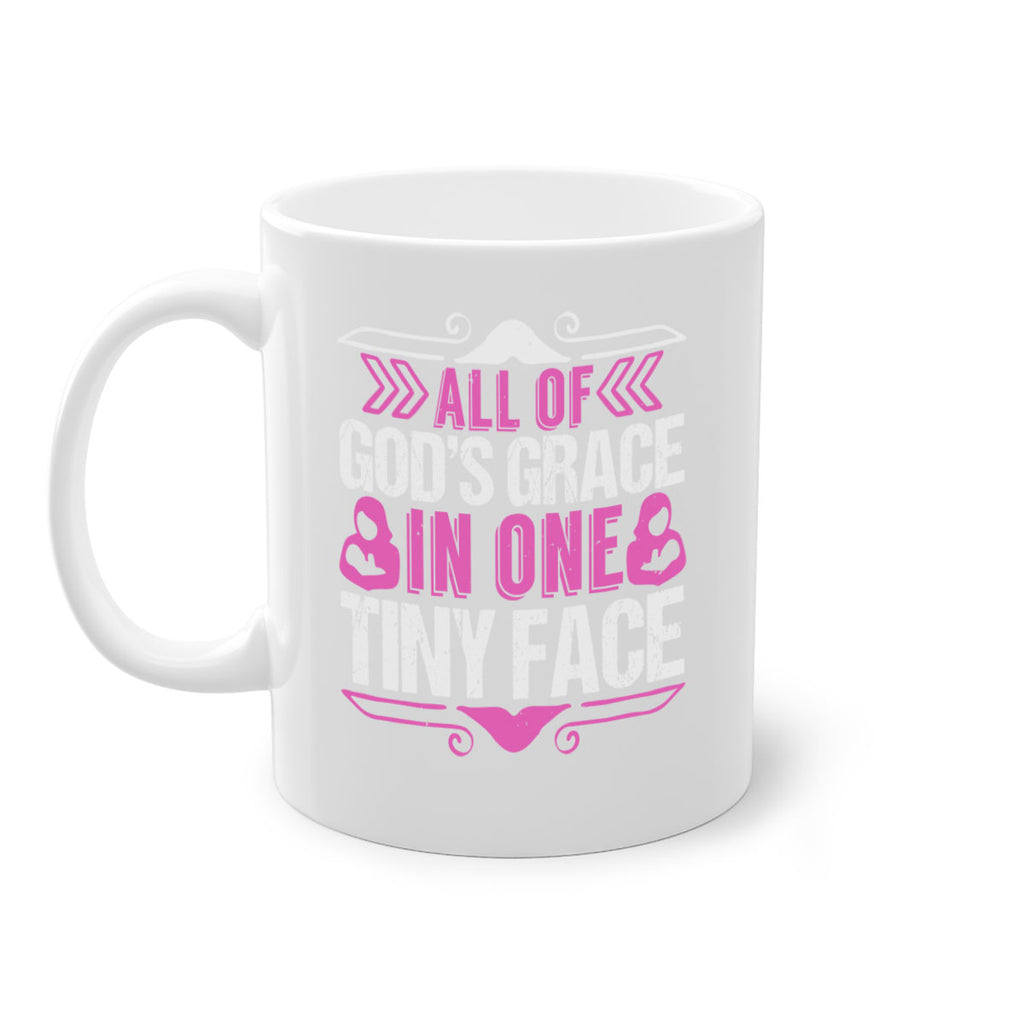 All of Gods Grace in one tiny Face Style 154#- baby2-Mug / Coffee Cup