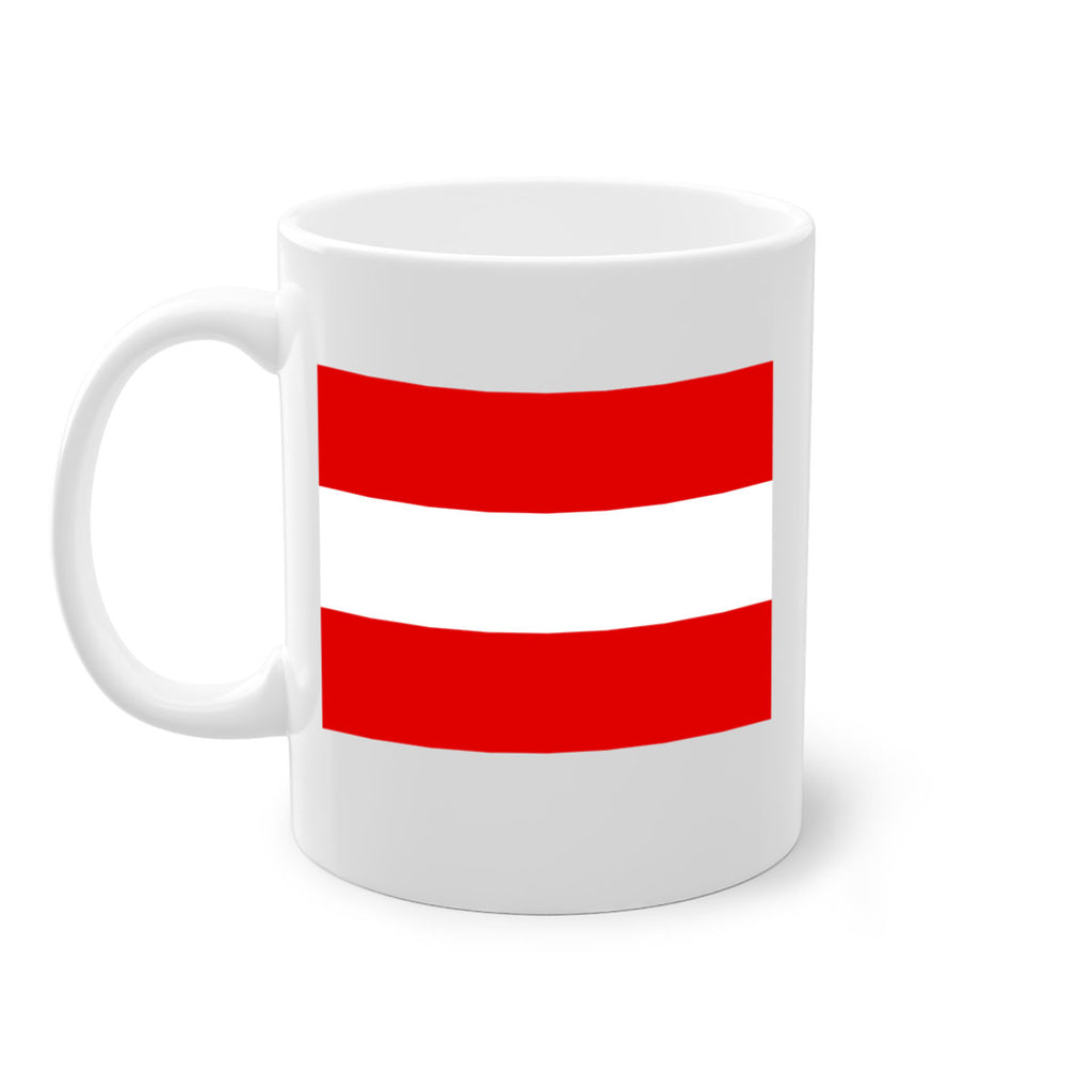 Austria 188#- world flag-Mug / Coffee Cup