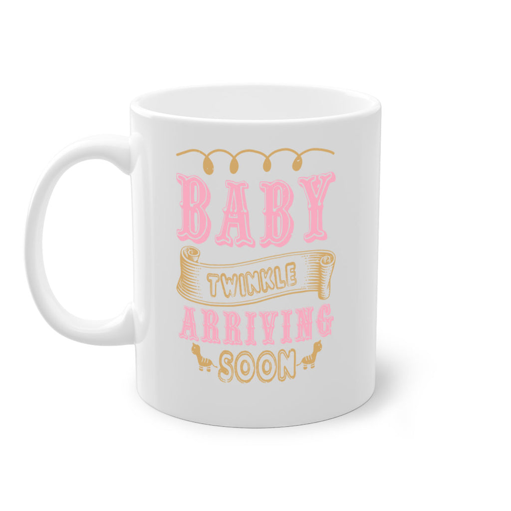 Baby Rwinkle arriving soon Style 48#- baby shower-Mug / Coffee Cup