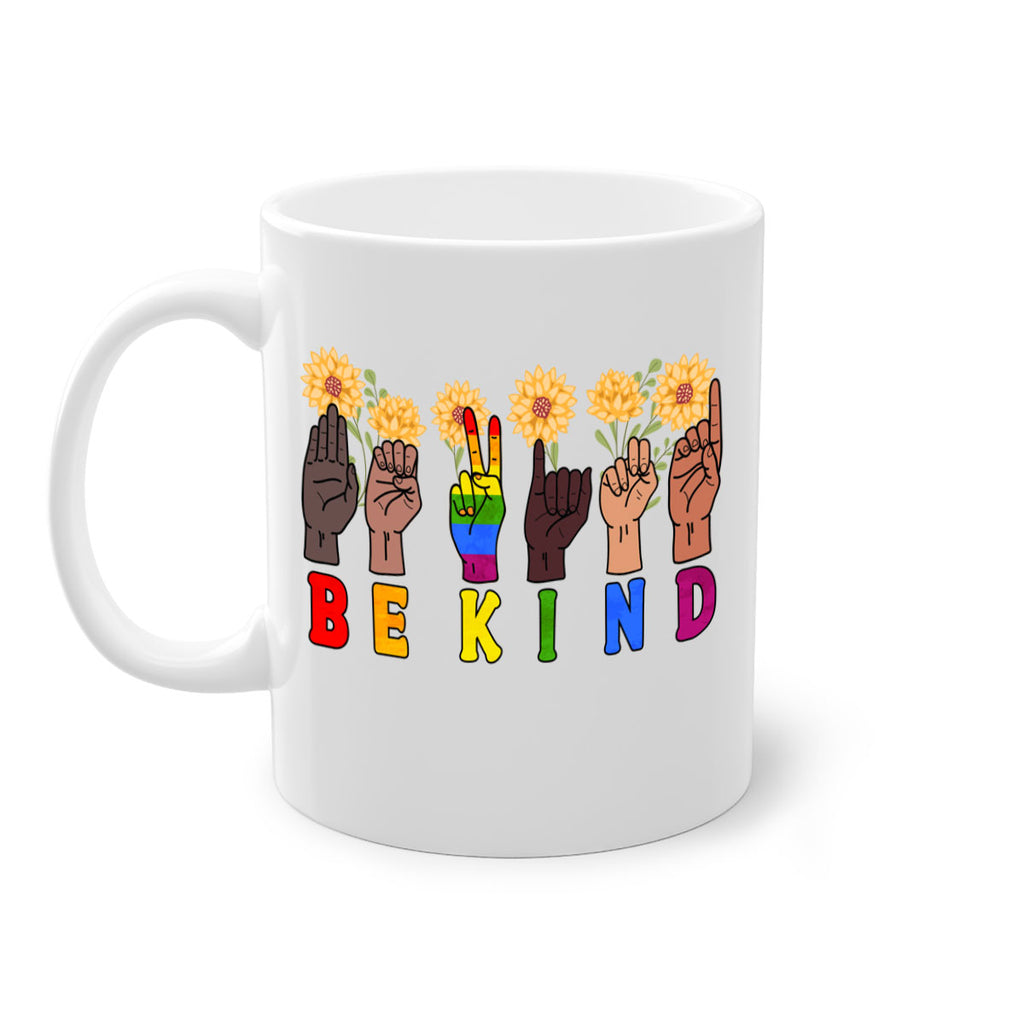 Be Kind Sign Language Hand Talking Lgbt 20#- lgbt-Mug / Coffee Cup