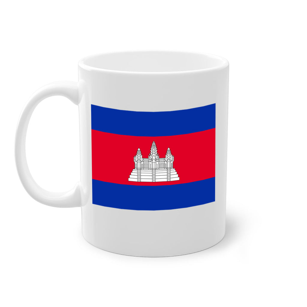 Cambodia 168#- world flag-Mug / Coffee Cup