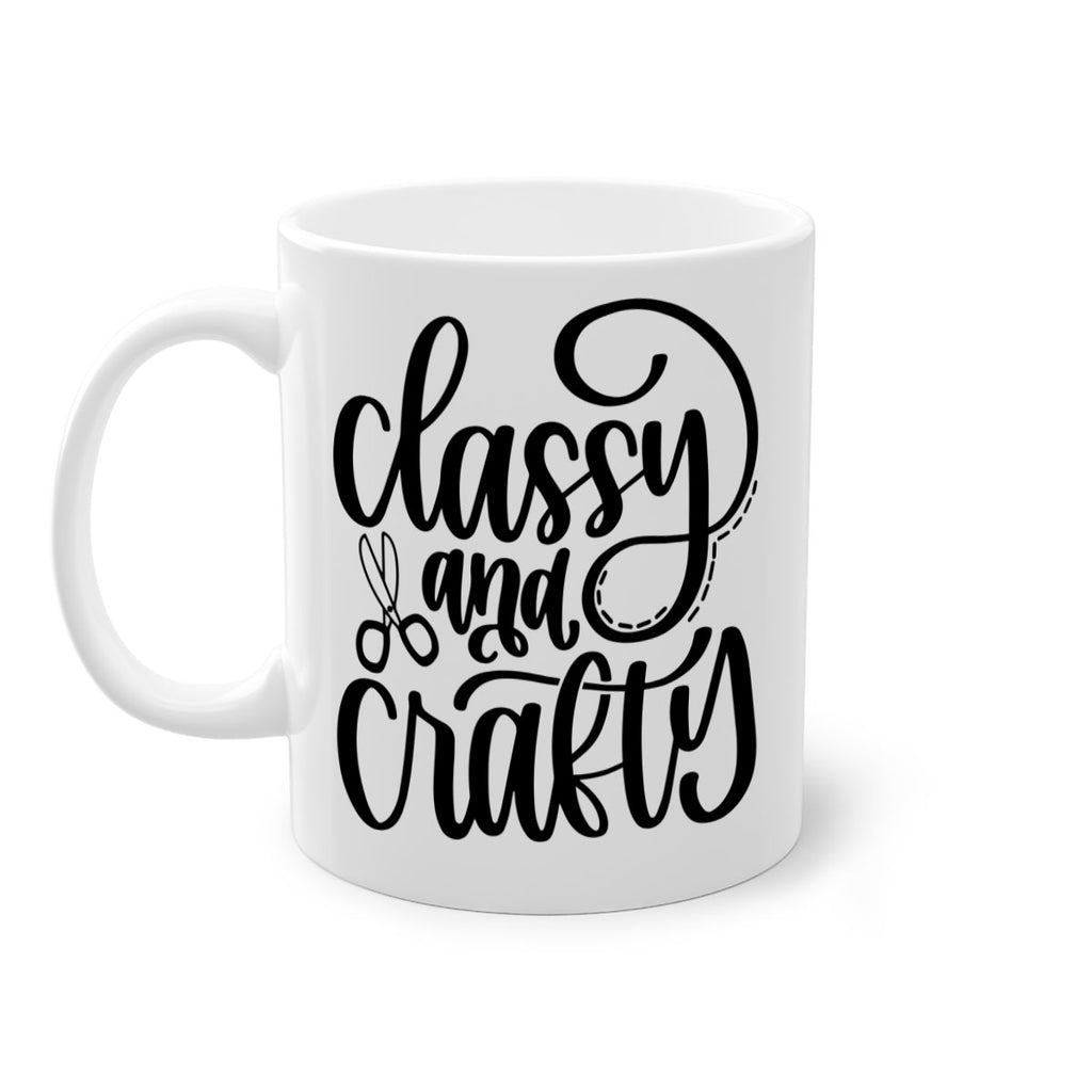 Classy And Crafty 43#- crafting-Mug / Coffee Cup