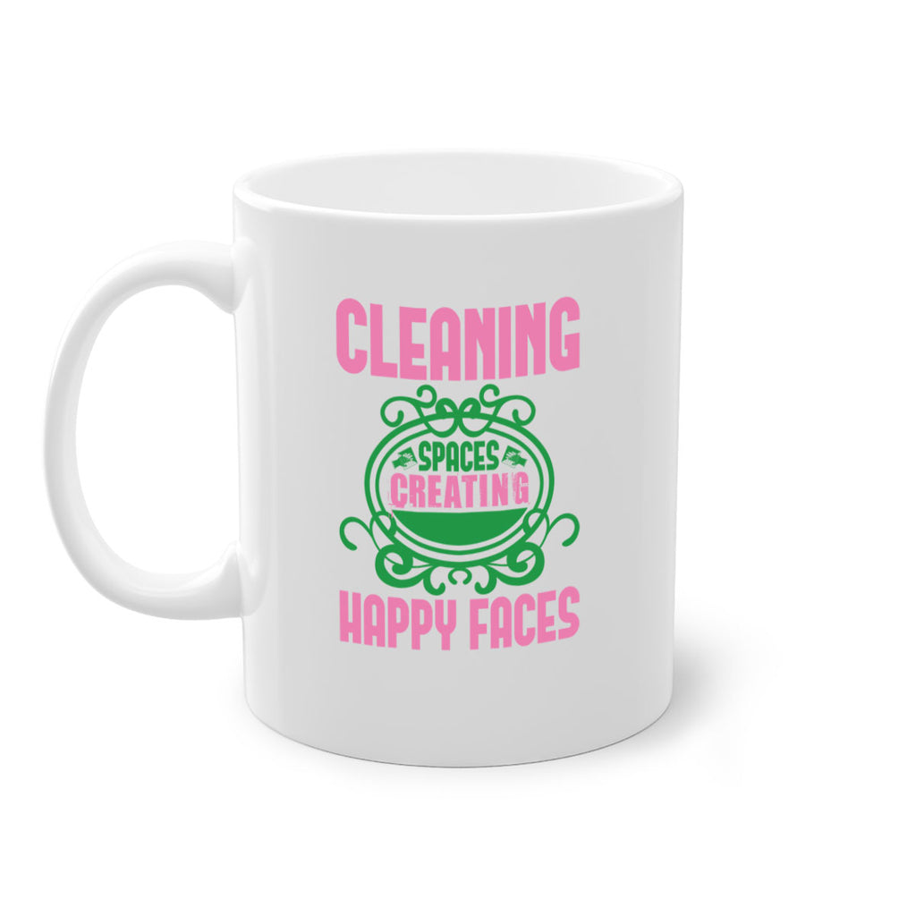 Cleaning spaces creating happy faces Style 41#- cleaner-Mug / Coffee Cup