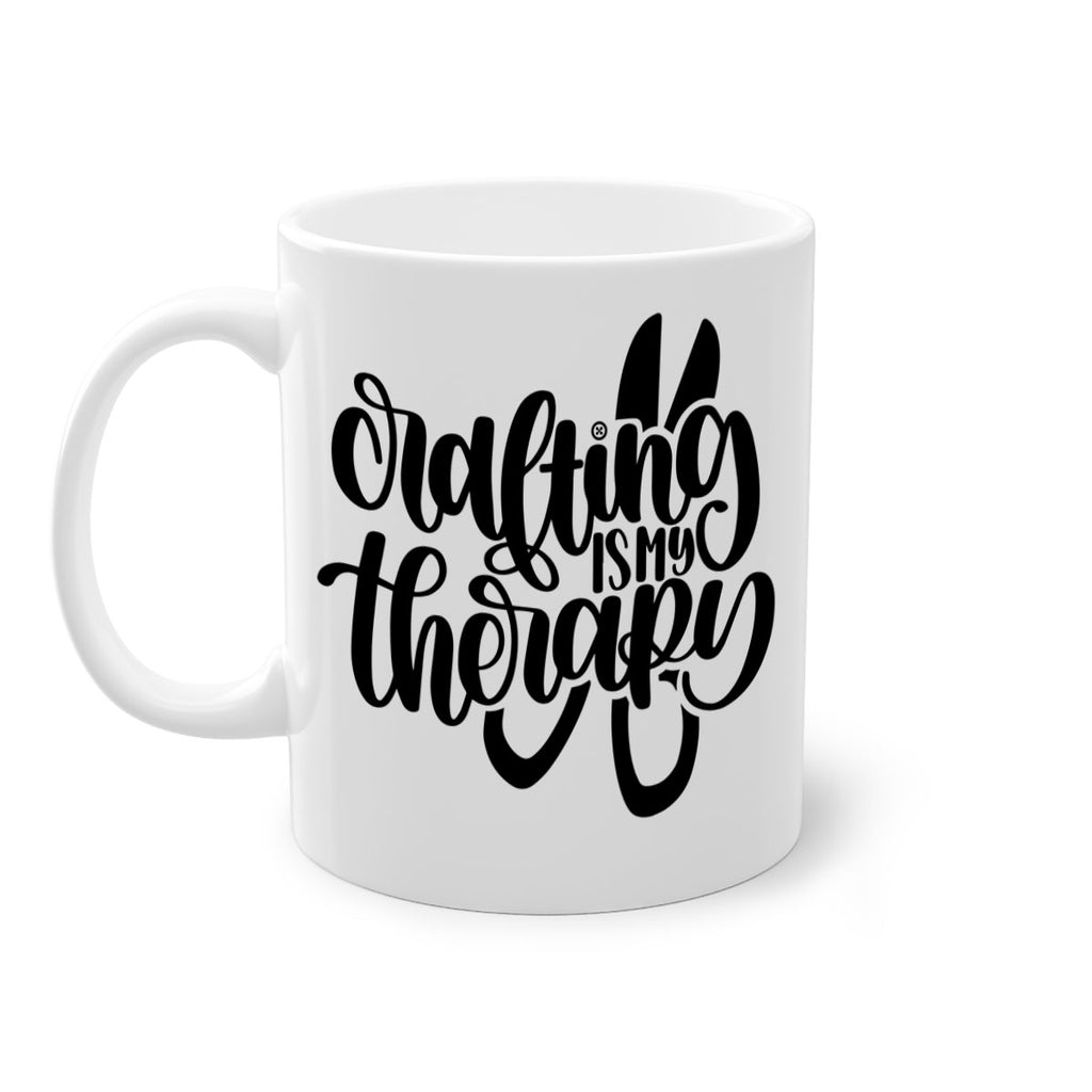 Crafting Is My Therapy 33#- crafting-Mug / Coffee Cup