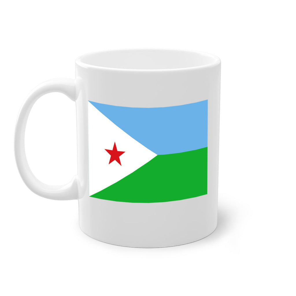 Djibouti 150#- world flag-Mug / Coffee Cup