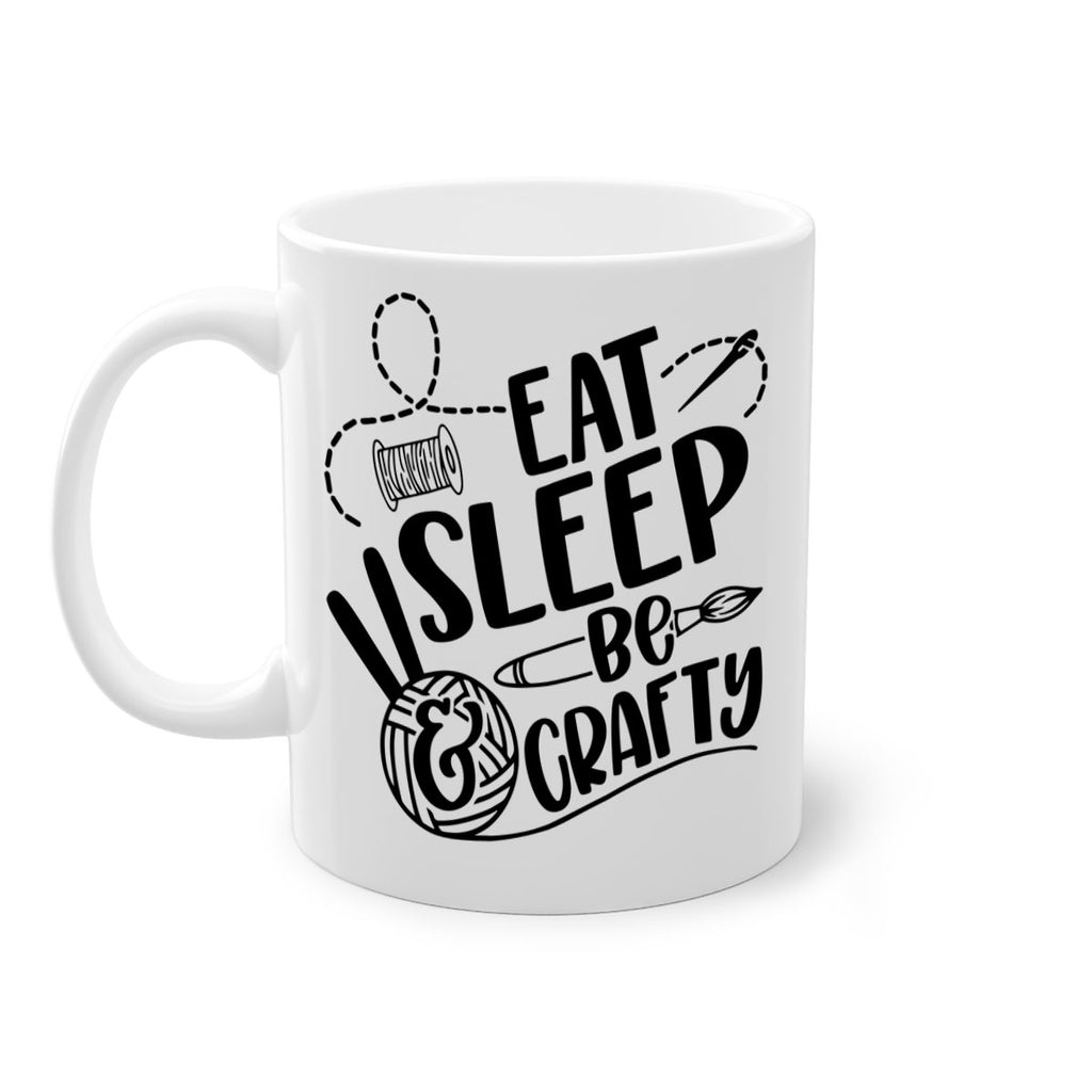 Eat Slepp Be Crafty 28#- crafting-Mug / Coffee Cup