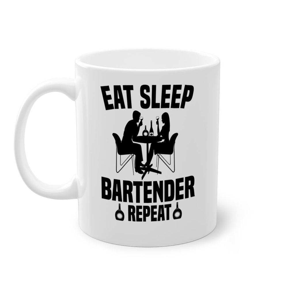 Eat sleep Style 3#- bartender-Mug / Coffee Cup