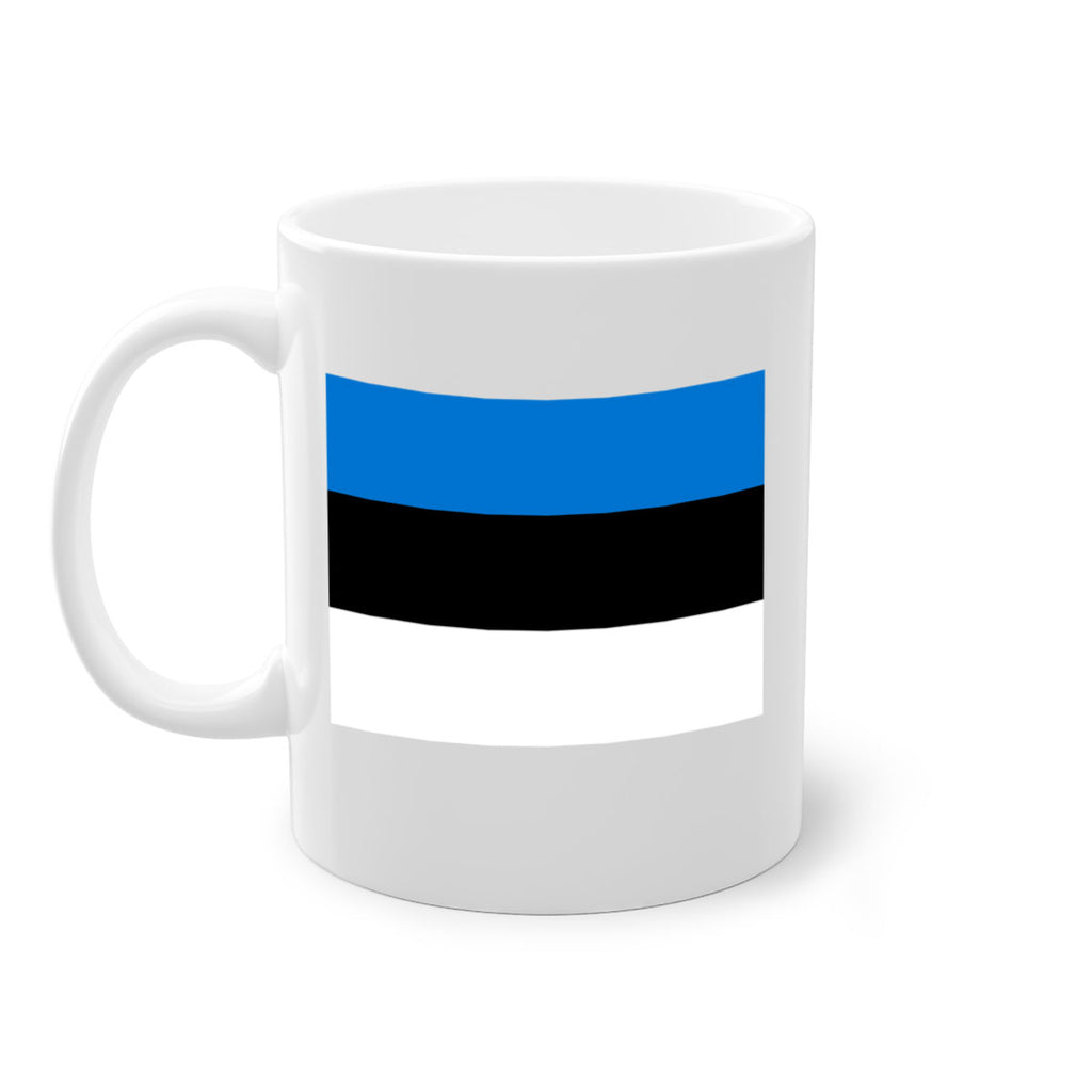 Estonia 142#- world flag-Mug / Coffee Cup