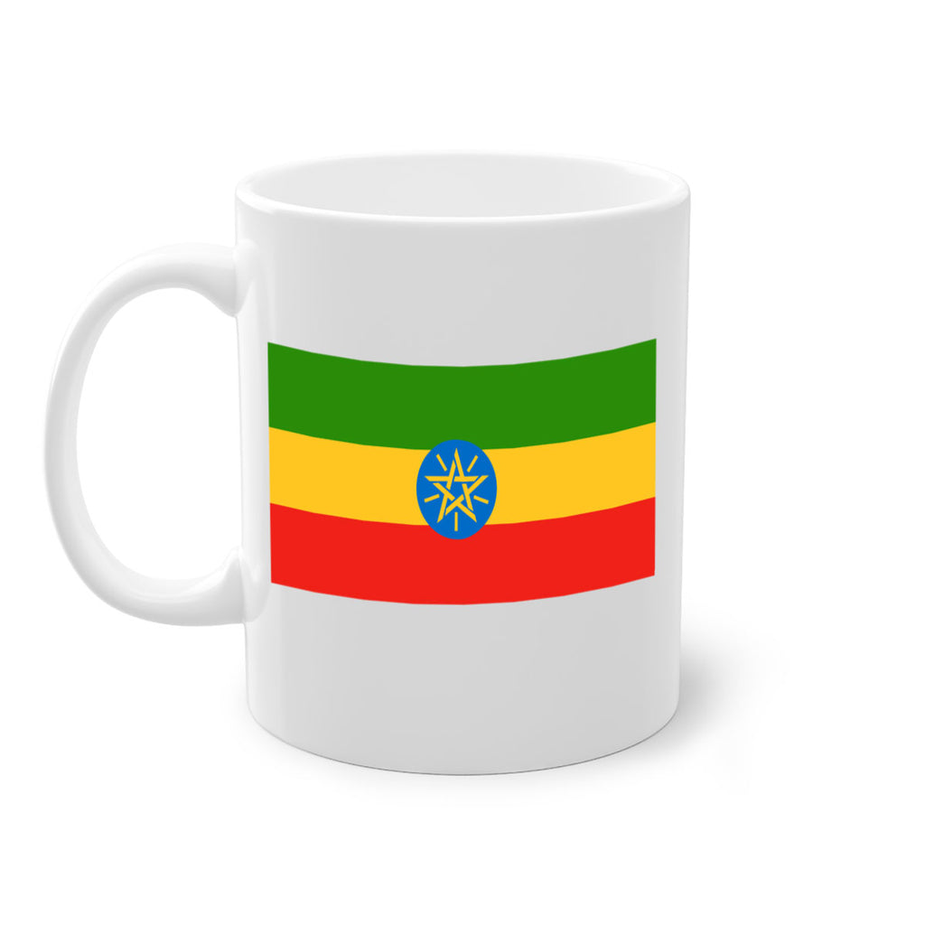 Ethiopia 140#- world flag-Mug / Coffee Cup