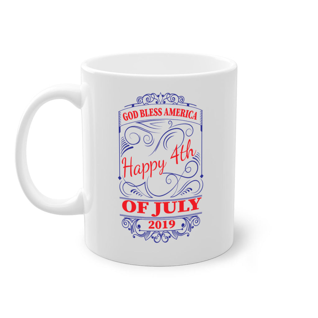 GOD BLESS AMERICA Happy thOF JULY Style 94#- 4th Of July-Mug / Coffee Cup