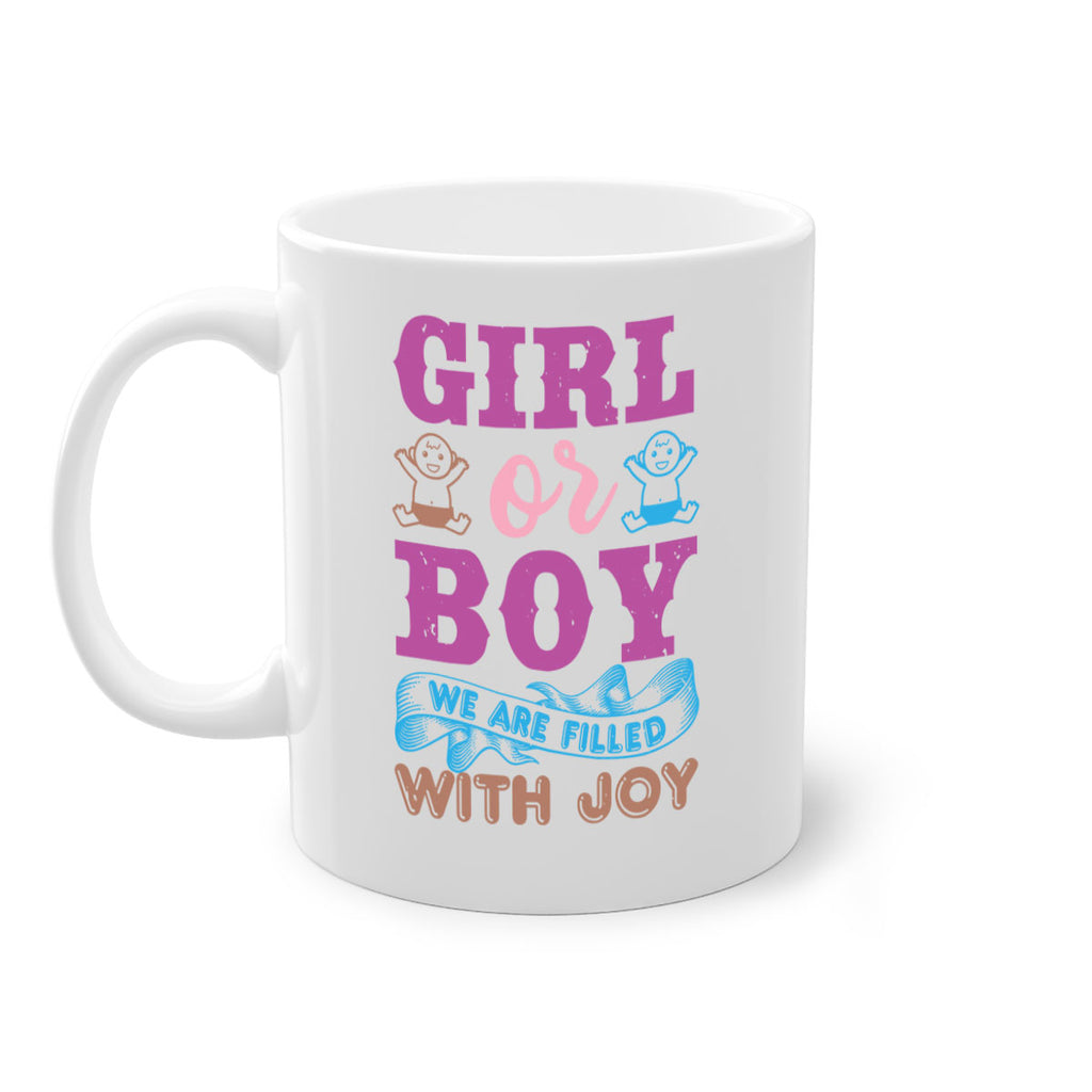 Girl or boy we are filled with joy Style 38#- baby shower-Mug / Coffee Cup