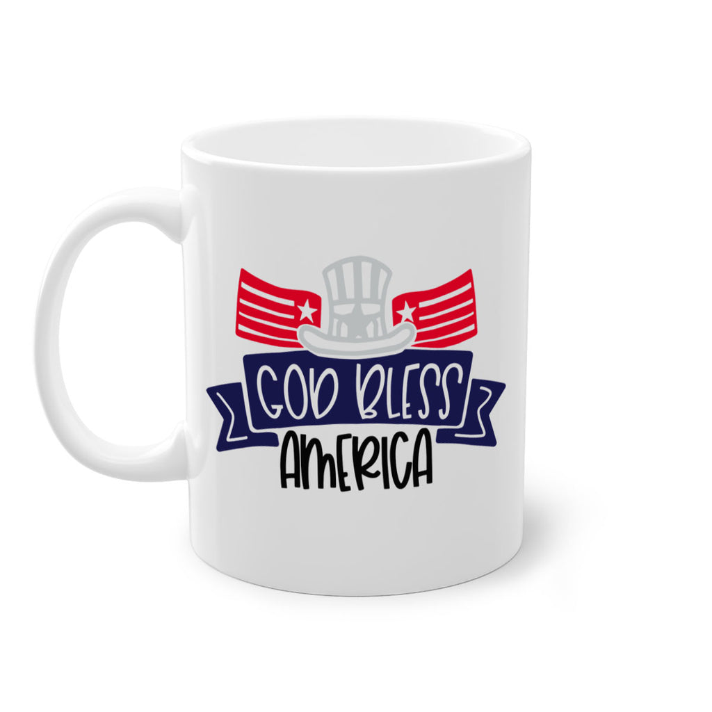 God Bless America Style 151#- 4th Of July-Mug / Coffee Cup