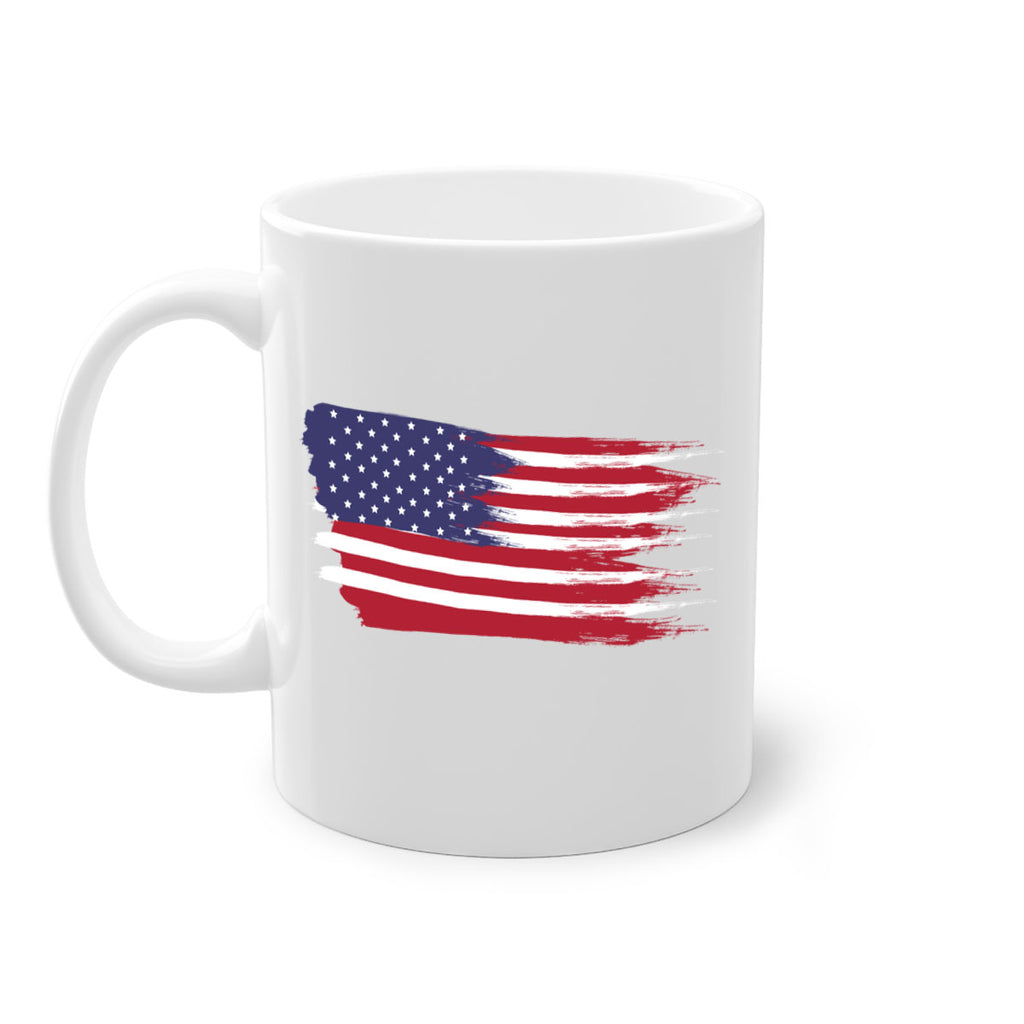 Grunge Flag 54#- Us Flags-Mug / Coffee Cup