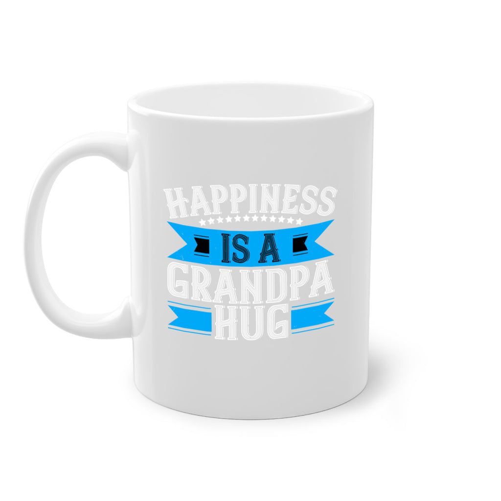 Happiness is a grandpa hug 94#- grandpa-Mug / Coffee Cup