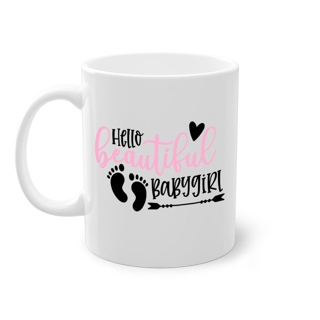 Hello Beautiful Babygirl Style 94#- baby2-Mug / Coffee Cup