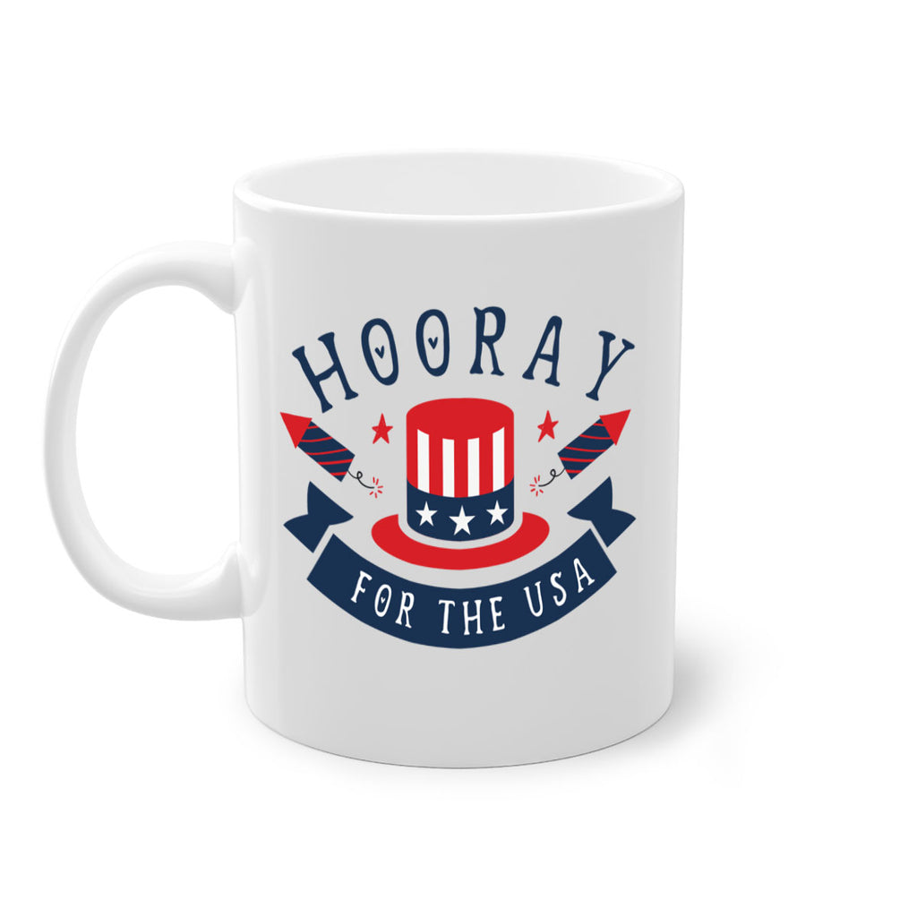 Hooray for the usa Style 42#- 4th Of July-Mug / Coffee Cup